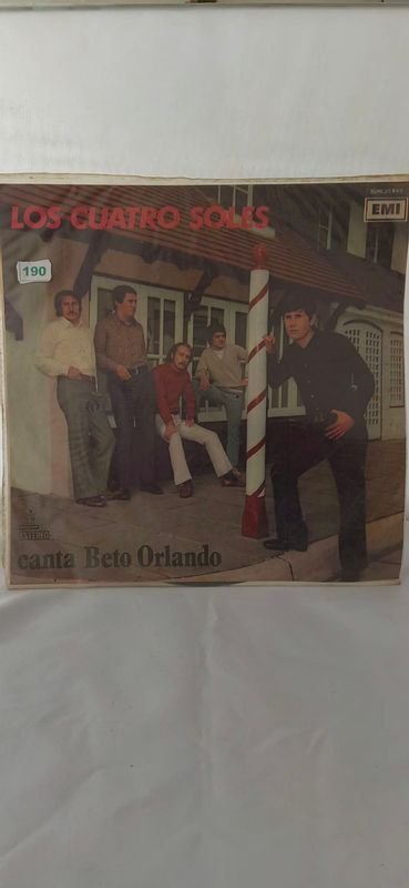 Disco de Vinilo "Los Cuatro Soles" - Canta Beto Orlando - imagen 1