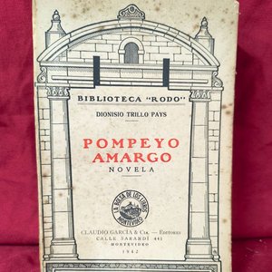 Lote anterior: Libro "Pompeyo Amargo" de Dionisio Trillo Pays, Edición 1942