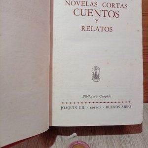 Lote anterior: Libro Antiguo Mark Twain Novelas Cortas Cuentos y Relatos Editorial Joaquín Gil 1945