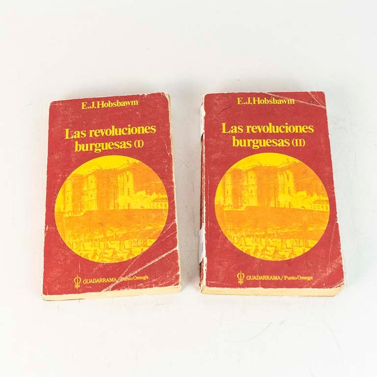 2 Tomos "Las Revoluciones Burguesas" por E.J. Hobsbawm