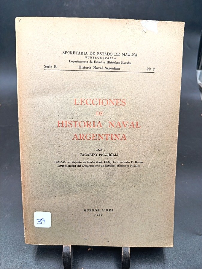 Lecciones de Historia Naval Argentina por Ricardo Ficirrilli