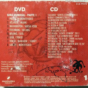 CD + DVD Agarrate Catalina Gira Mundial Vol. 1 Industria Argentina 2015 - imagen 3
