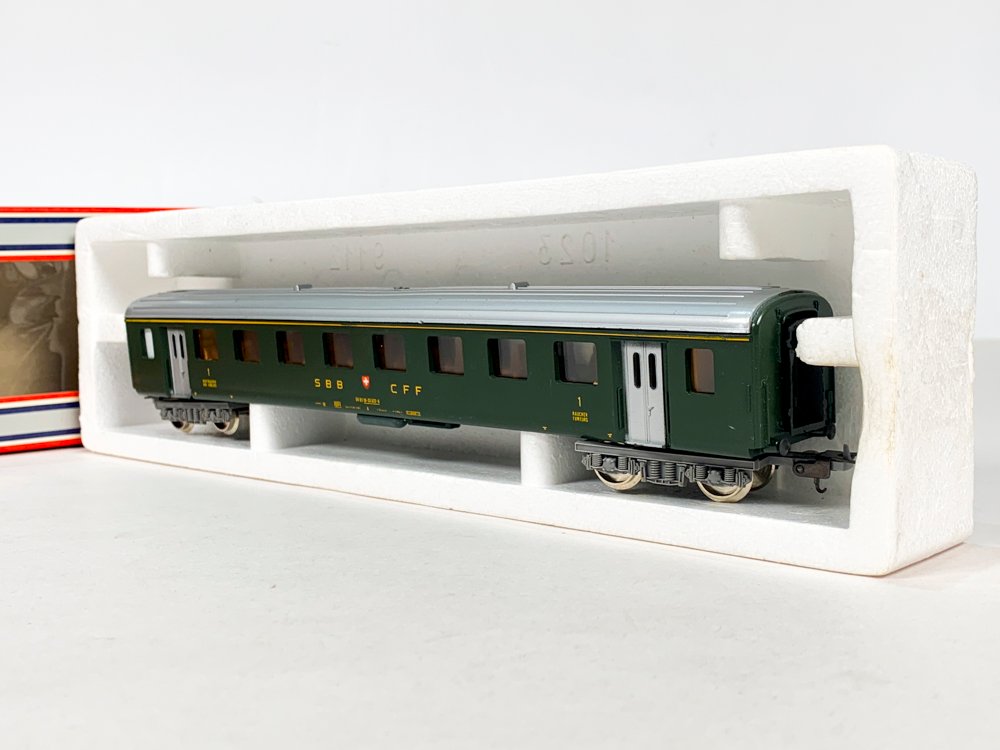 Vagón de tren SBB CFF en miniatura - imagen 2