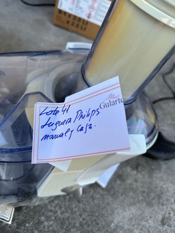 Jugera Philips con caja y Manual (funciona) - imagen 4