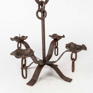 Candelabro de Hierro para Cuatro Velas - imagen 2