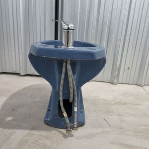 Bidet de Cerámica Azul Ovalado - imagen 5