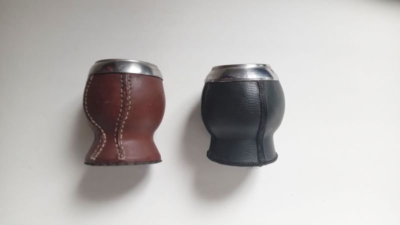 Mate de madera forrado en ecocuero - imagen 2