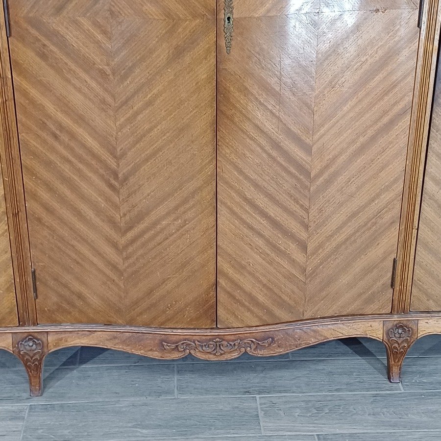 Ropero estilo Luis XV en cedro - imagen 7