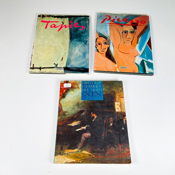 Lote anterior: Tres libros de arte español del siglo 19