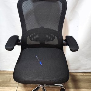 Silla de Oficina Ergonómica Negra con Respaldo Lumbar y Apoya Cabezas - imagen 4