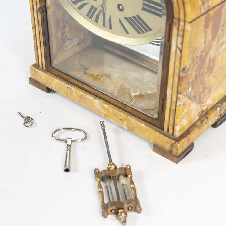 Reloj de mesa con carillón y pendulo de mercurio - imagen 2