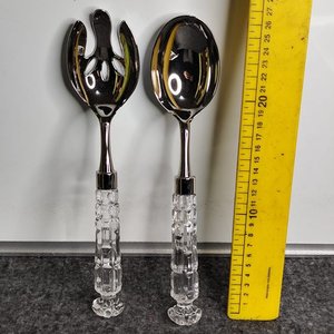 Lote anterior: Juego de Cubiertos para Ensalada de Acero Inoxidable y Cristal Tallado