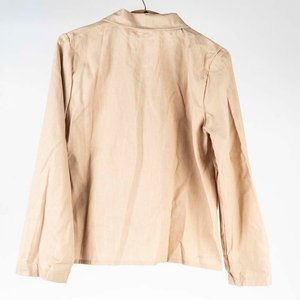 Camisa Beige Manga Larga Talle L - imagen 2