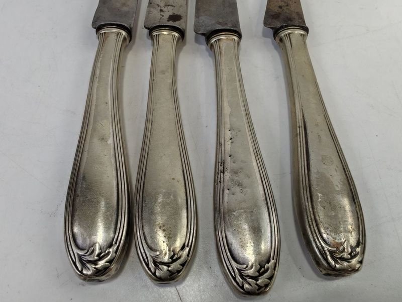 Cuchillos Antiguos de Plata - imagen 4