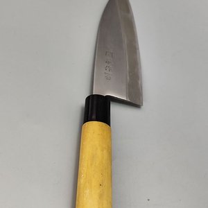 Cuchillo de Chef Profesional Japonés, Hoja Ancha de Acero Inoxidable, Mango de Madera - imagen 5