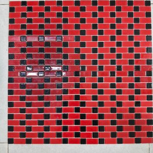 Lote anterior: Mosaico para Revestimiento de Pared Rojo y Negro 50x50cm