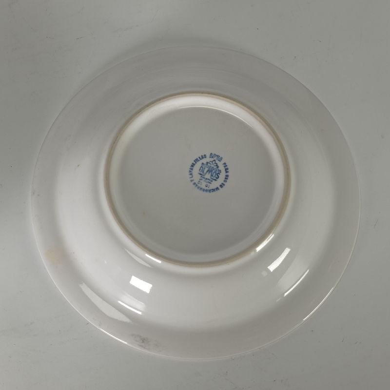 Platos de porcelana Olmos con publicidad de La Casa Violeta - imagen 3