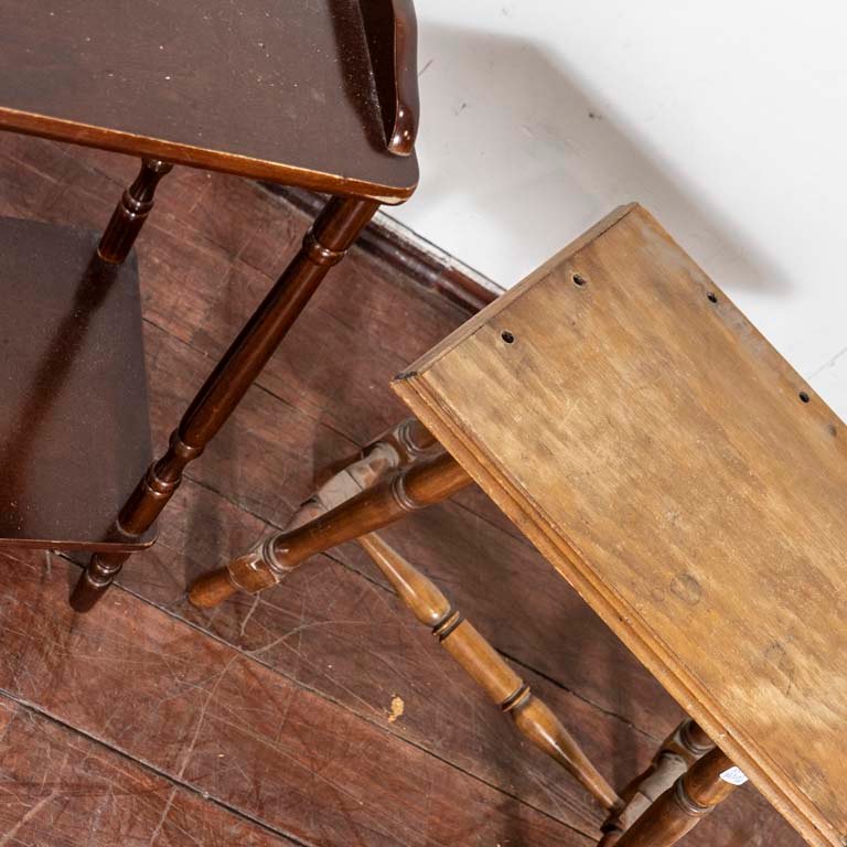 Mesitas de madera para decorar el hogar - imagen 2