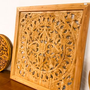 Árbol de la Vida y Panel Decorativo Tallado en Madera - imagen 5