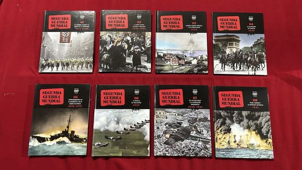 Colección Completa "Segunda Guerra Mundial" - 8 Tomos DVD