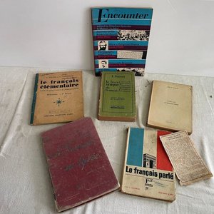 Lote de Libros Antiguos y Revistas en Francés - imagen 2