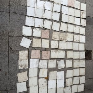 Lote de Azulejos Blancos y Crema 12x12cm - imagen 5