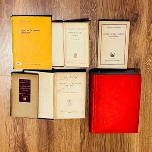 Lote anterior: Lote de 6 Libros sobre Música: Civilización Occidental, Concreta, y Más