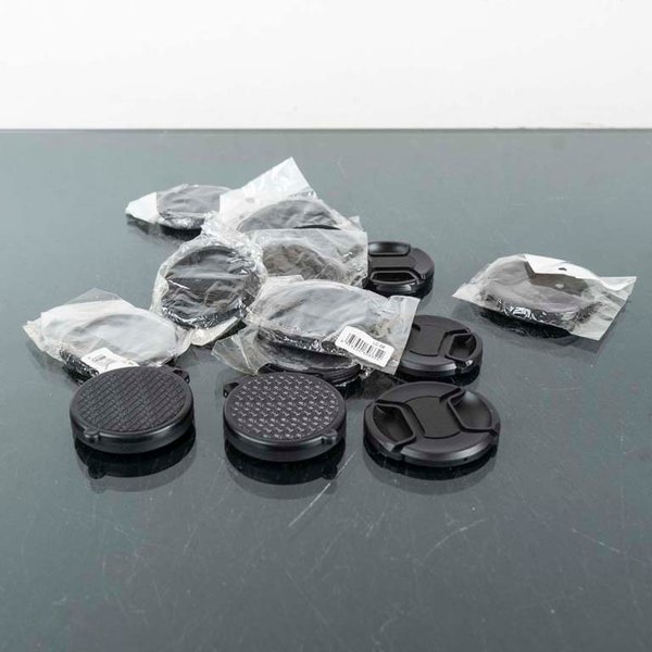 Lote de 15 Tapas para Lentes de Cámaras Fotográficas
