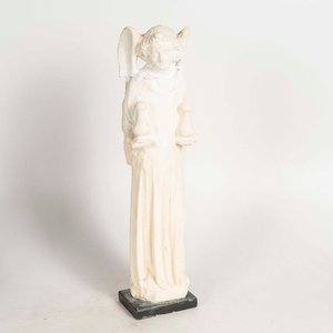 Escultura de Ángel, Réplica Evard de Orleans, Estilo Siglo XIV - imagen 1