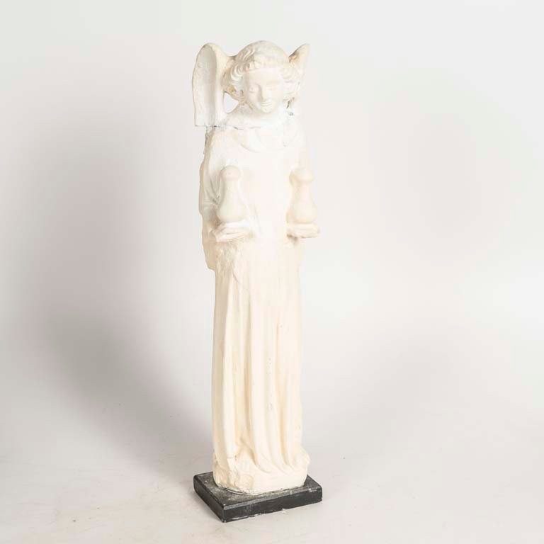 Escultura de Ángel, Réplica Evard de Orleans, Estilo Siglo XIV