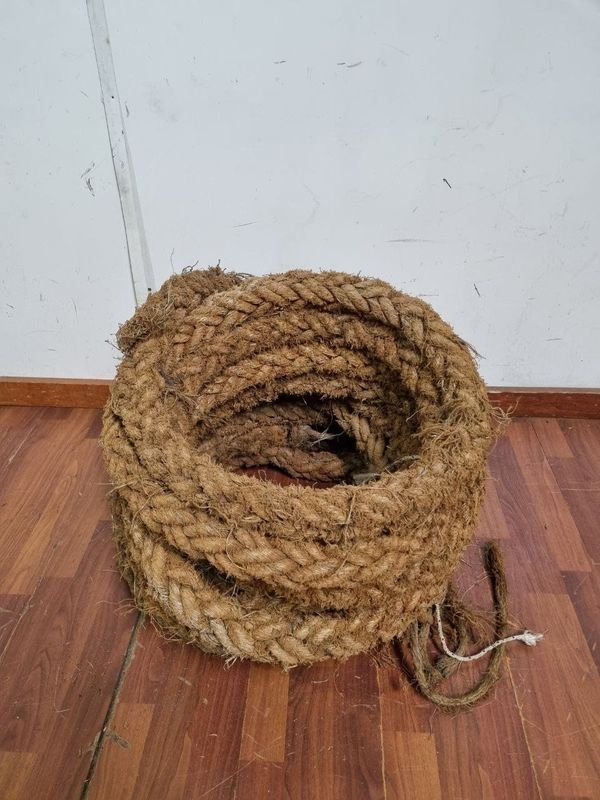 Tramo de Cuerda de Sisal Trenzada de 15 Metros