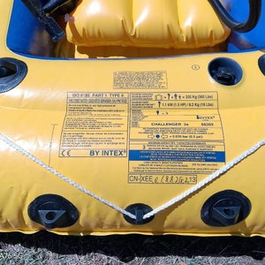 Bote Inflable Intex Challenger 3 para 3 Personas con Remos e Inflador - imagen 3