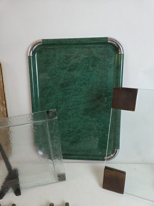 Lotes de bandejas y apoyas fuentes de diversos materiales - imagen 3