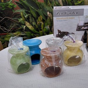 Jardín Zen con 5 Hornitos Aromáticos Decorativos - imagen 3