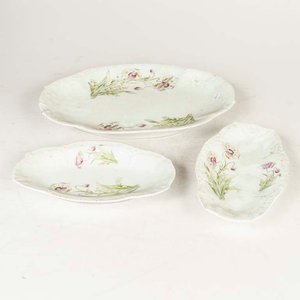 Lote anterior: Set de 3 Piezas de Porcelana Bavaria con Flores