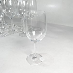 Doce Copas Hialinas de Cristal: Nueve de 24 cm y Tres de 22 cm - imagen 3