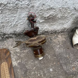 Lote de 3 Ventiladores de Techo Desarmados con Tulipias - imagen 5