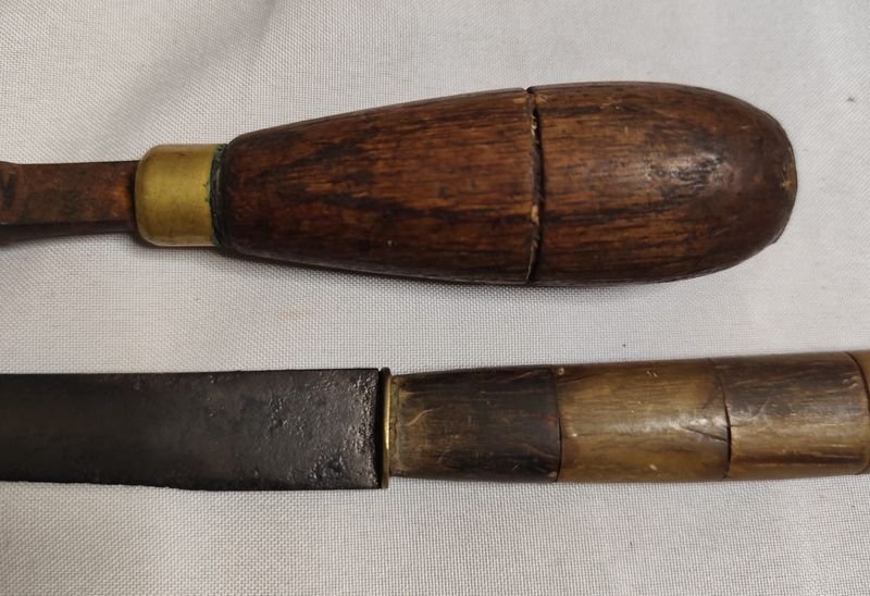 Cuchillo Artesanal con Sable Fino y Estilete Antiguo - imagen 6