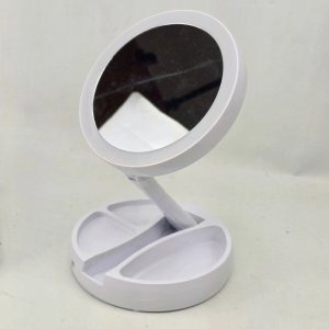 Espejo de Maquillaje con Luz LED y Aumento 10x - imagen 1