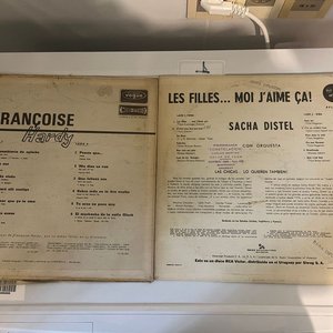 Lote de 2 Vinilos: Françoise Hardy y Sacha Distel - imagen 2