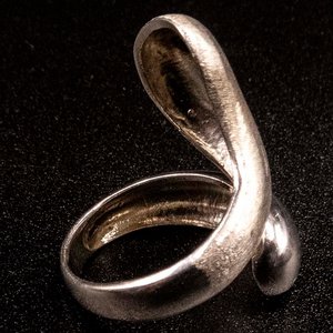 Anillo de Plata 950 Diseño Moderno - imagen 2