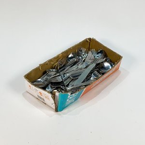 Lote de 85 Cubiertos de Acero Inoxidable Variados - imagen 1