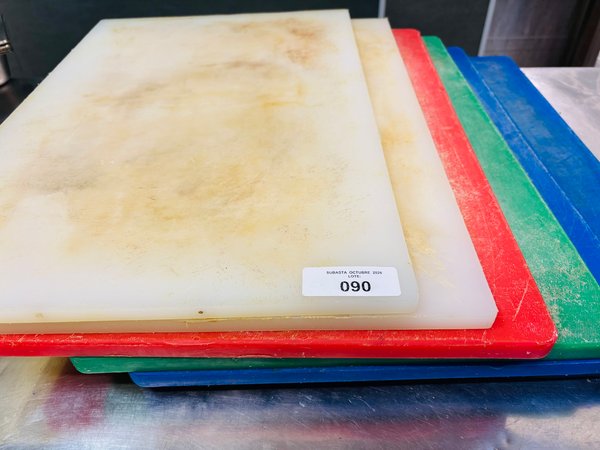Set de 7 Tablas de Cocina de Silicona de Colores