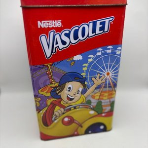 Lata Coleccionable Nestlé Vascolet con Dibujos Infantiles - imagen 1