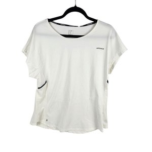 Remera Deportiva Mujer Artengo Blanca Talle L - imagen 1