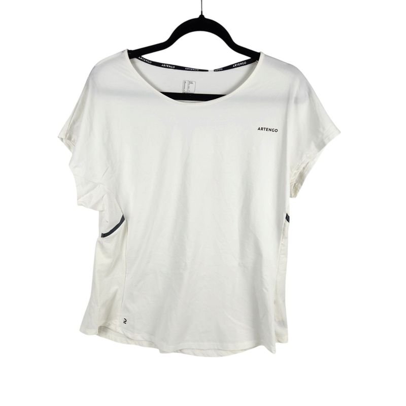 Remera Deportiva Mujer Artengo Blanca Talle L