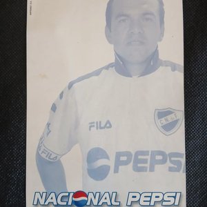 Tarjeta Coleccionable "Sosa Gol" Firmada por Rubén Sosa - Club Nacional de Football / Pepsi - imagen 2