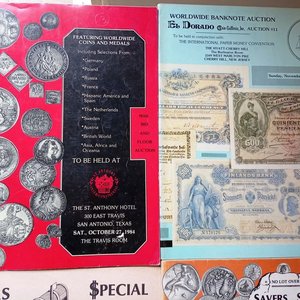 9 Catálogos Numismáticos Americanos El Dorado - Años 80 - imagen 2