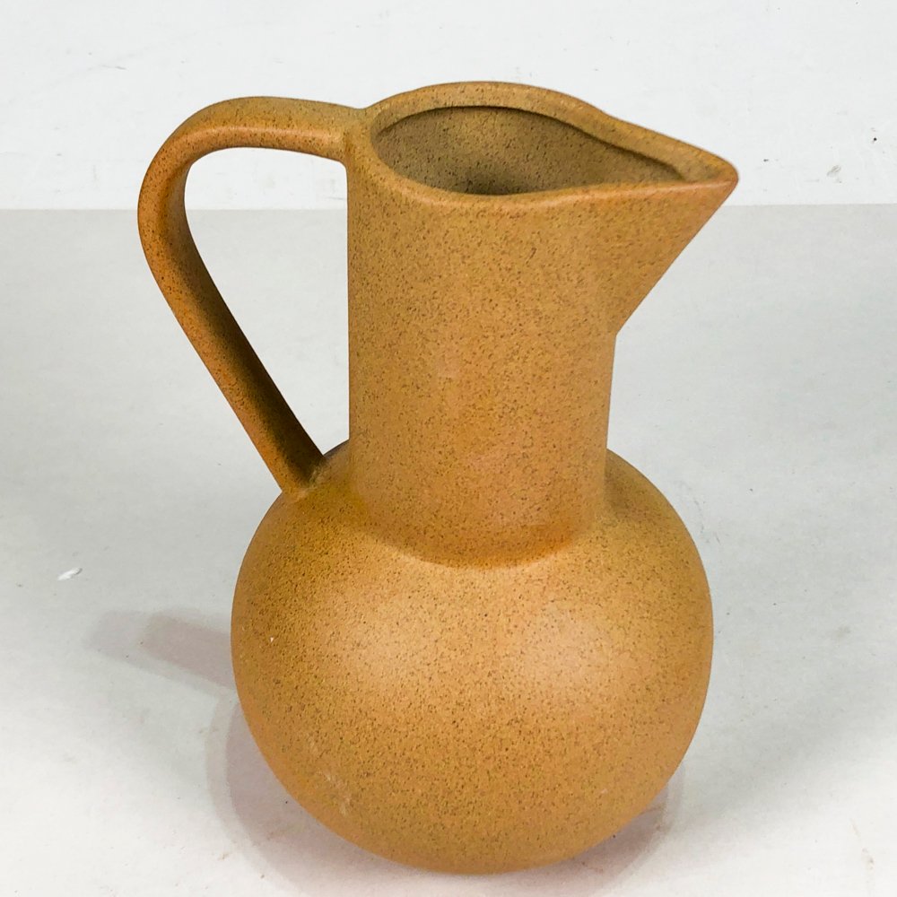 Jarra en cerámica beige con asa - imagen 3