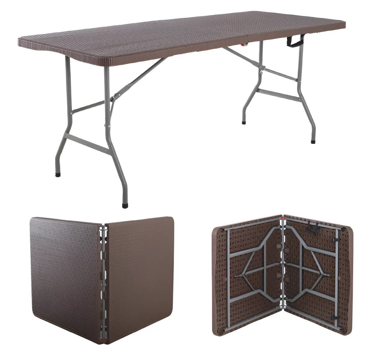 Lote anterior: Mesa Plegable para Exterior con Estructura Metálica y Diseño de Rattán